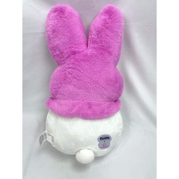 New Peeps Hello Kitty My Melody 18” Easter Bunny Plush Pink Gift Toy - Picture 2 of 4